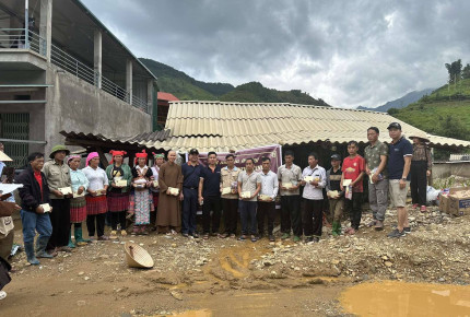 Hành trình thiện nguyện đầy ý nghĩa của Eternity Group tại Yên Bái sau bão Yagi
