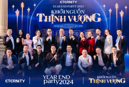 Khởi nguồn thịnh vượng - Dấu ấn đêm tiệc Year End Party 2024 Eternity Group