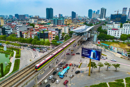 Toàn cảnh khu vực tuyến metro hơn 200.000 tỷ đồng sẽ đi qua: Hàng loạt đại đô thị như Vinhomes Global Gate, Starlake Tây Hồ Tây, Times City hưởng lợi